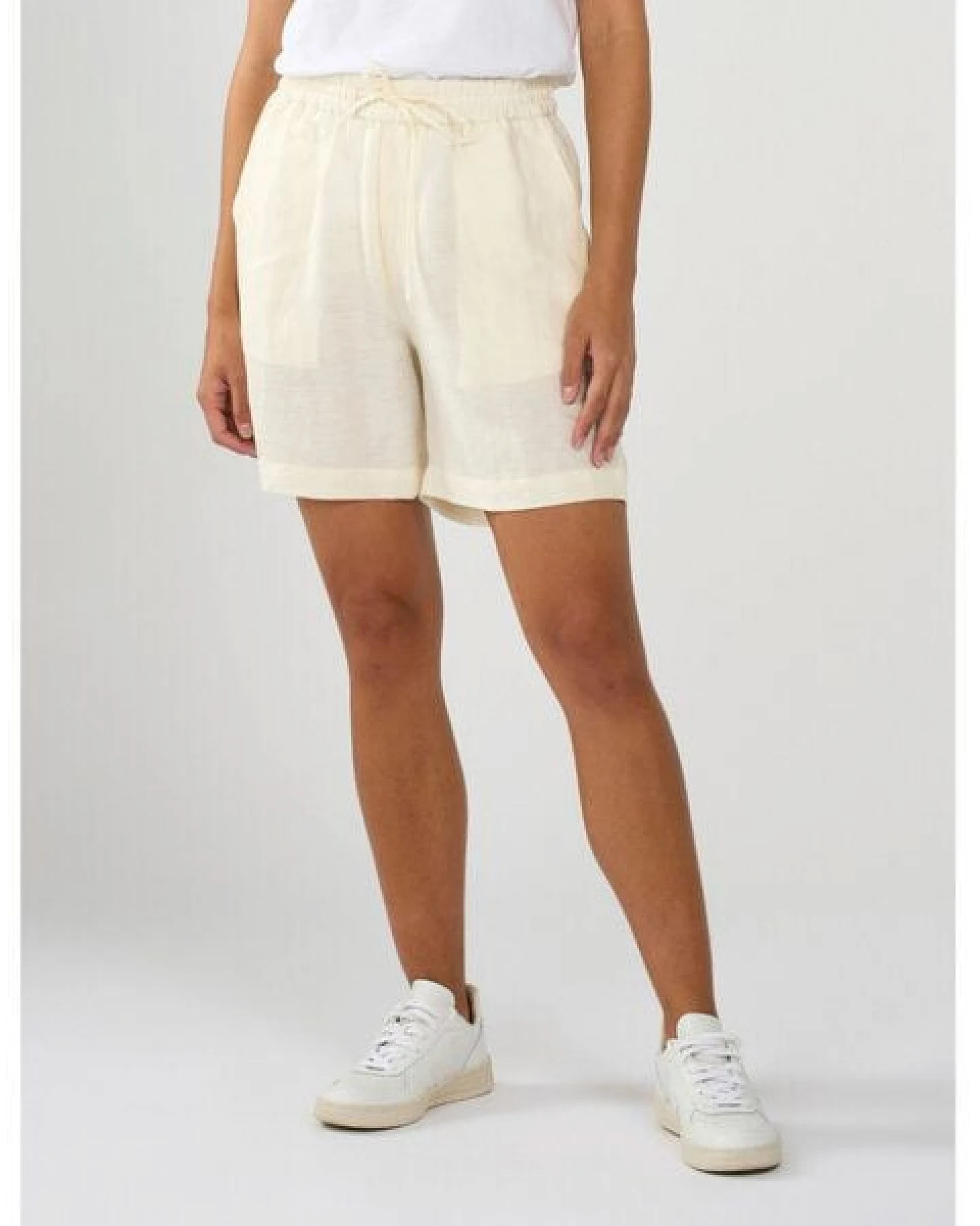 KnowledgeCotton Apparel Shorts LINEN MIX aus Bio-Leinen und Tencel – Ansicht 2