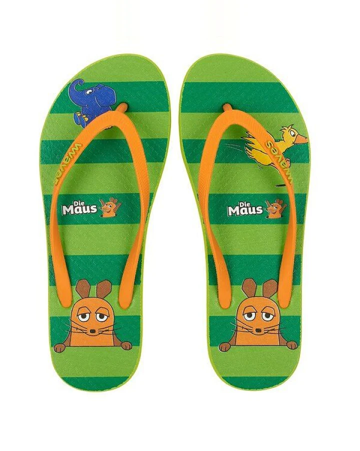 Waves Kinder Flip-Flops Die Maus „Drei Freunde“