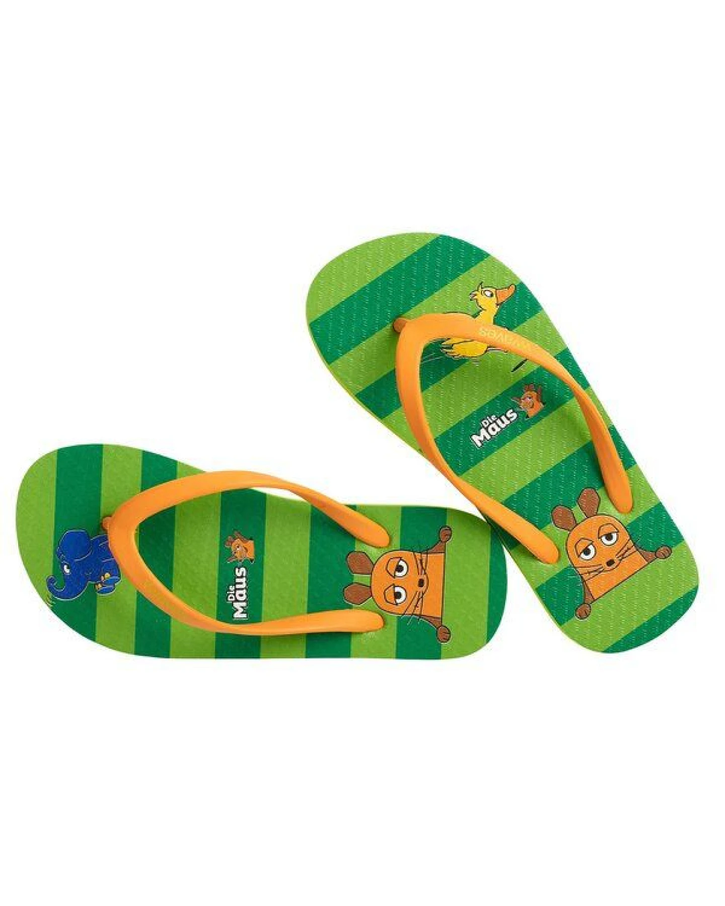 Waves Kinder Flip-Flops Die Maus „Drei Freunde“ – Ansicht 2