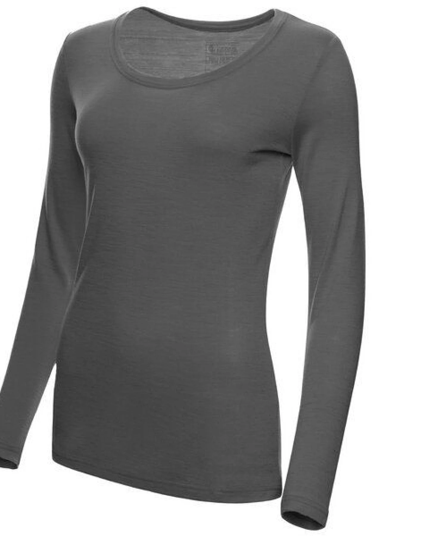 Kaipara - Merino Sportswear Merino Langarmshirt Slimfit 150 weiter Rundhals Damen – Ansicht 2