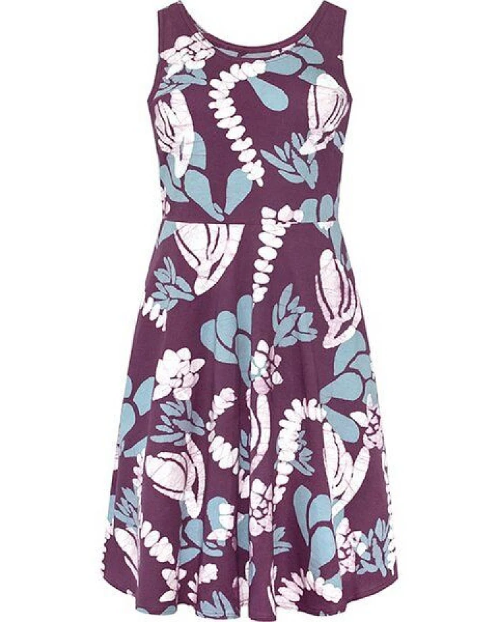 Global Mamas Bio Jersey Kleid - FIT & FLARE - Botany