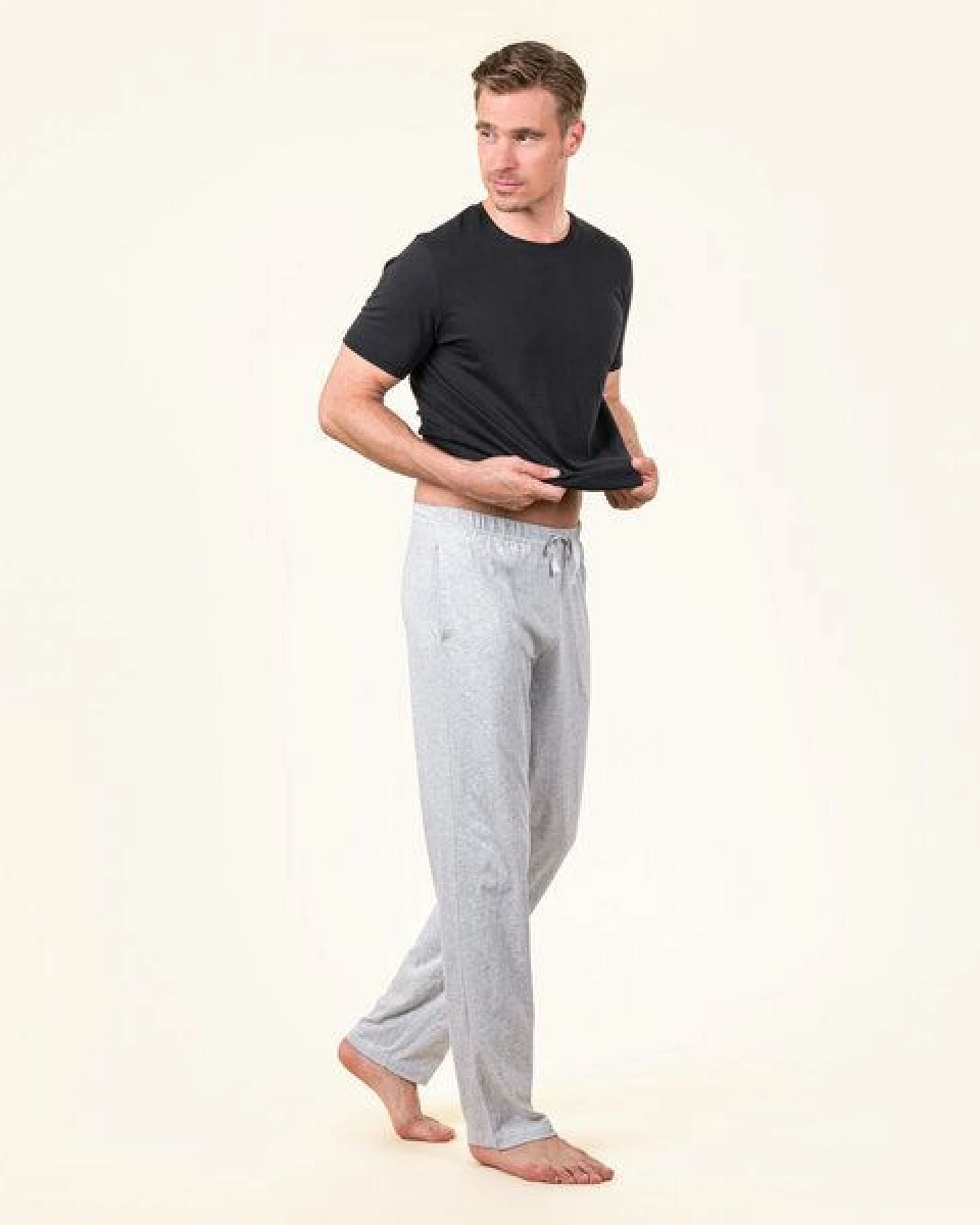 Living Crafts Herren Relax-Hose aus Bio-Baumwolle – Ansicht 2