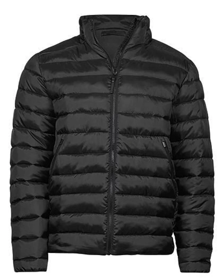 TeeJays Leichte wattierte Jacke mit mit Stehkragen vereinzelt bis Gr. 5XL Pufferjacke
