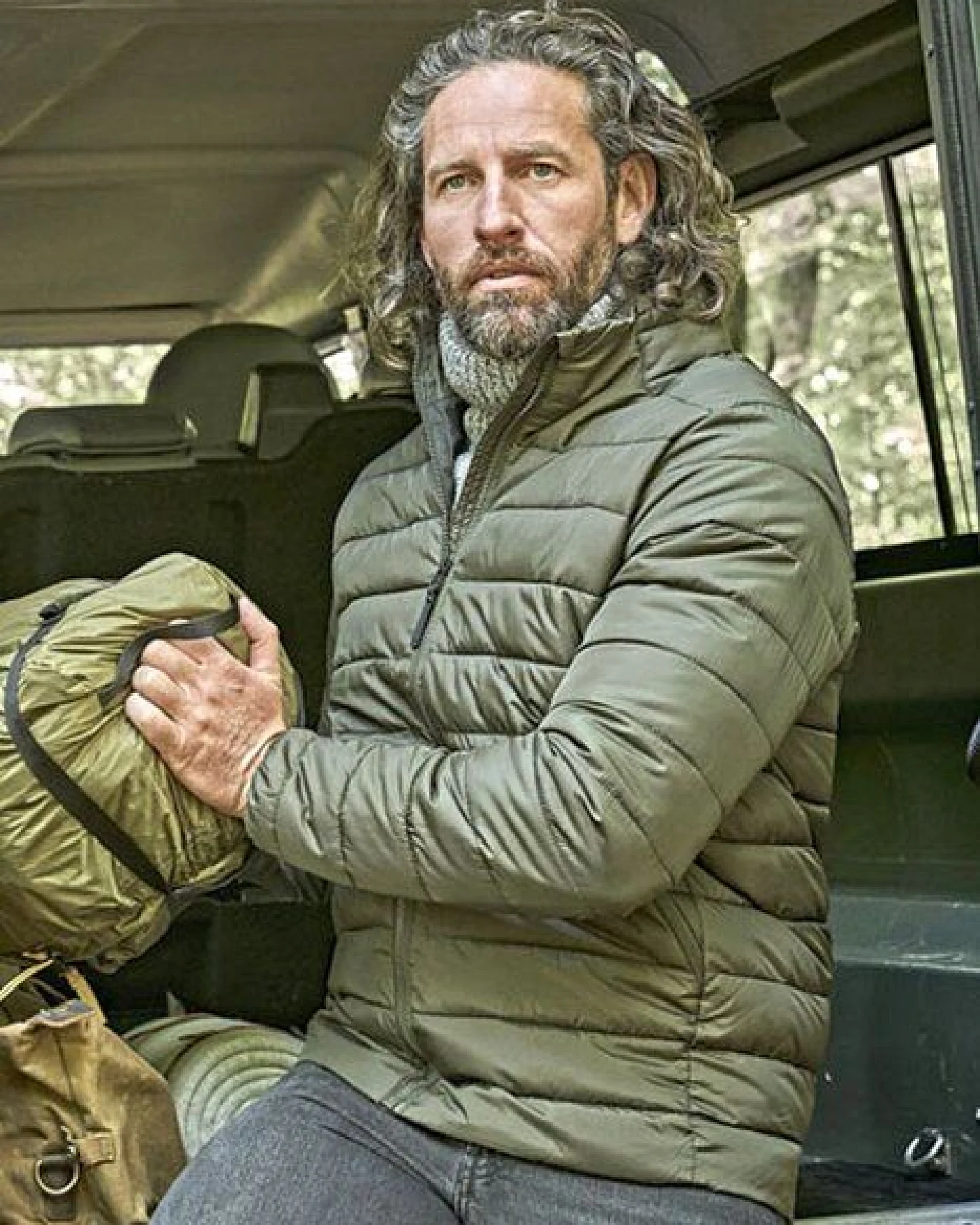 TeeJays Leichte wattierte Jacke mit mit Stehkragen vereinzelt bis Gr. 5XL Pufferjacke – Ansicht 2