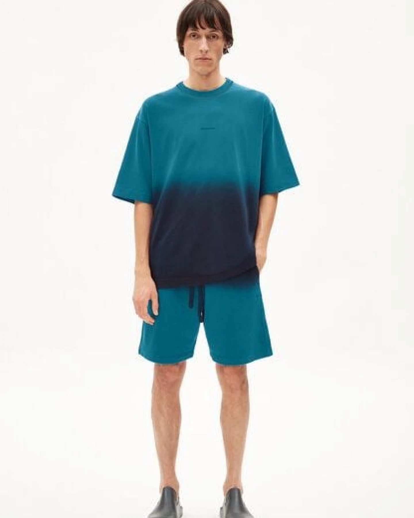 ARMEDANGELS MAARCO DEGRADÉ - Herren Sweat Shorts Regular Fit aus Bio-Baumwoll Mix – Ansicht 4