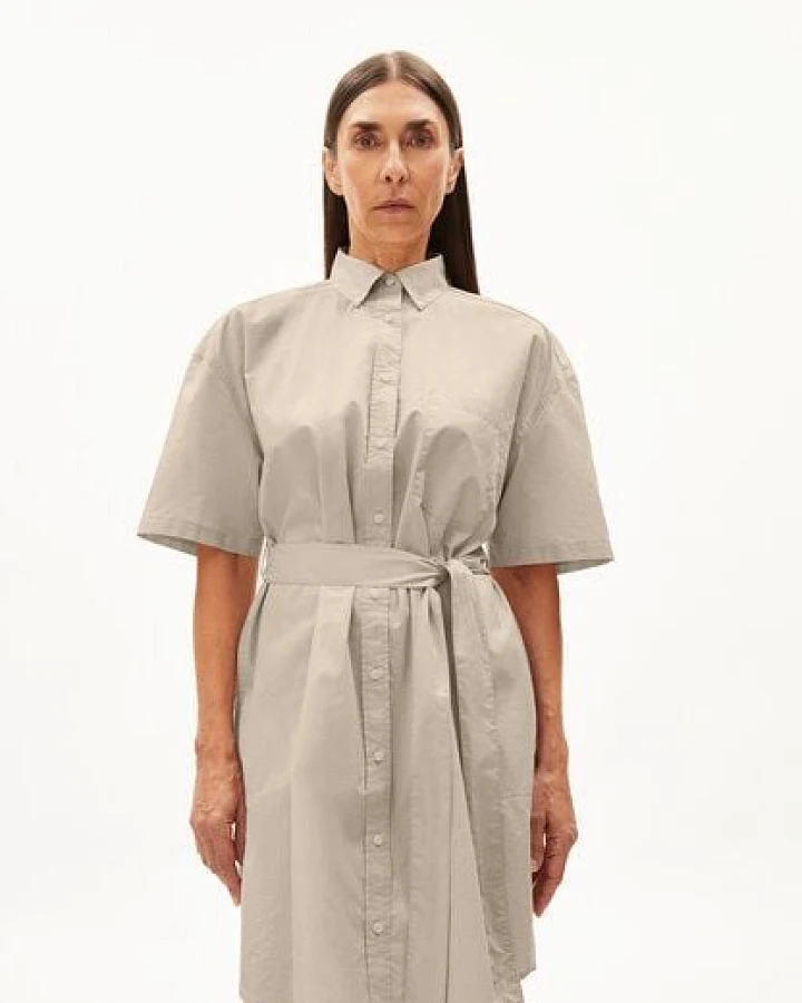 ARMEDANGELS JAASMYN - Damen Webkleid Oversized Fit aus Bio-Baumwolle