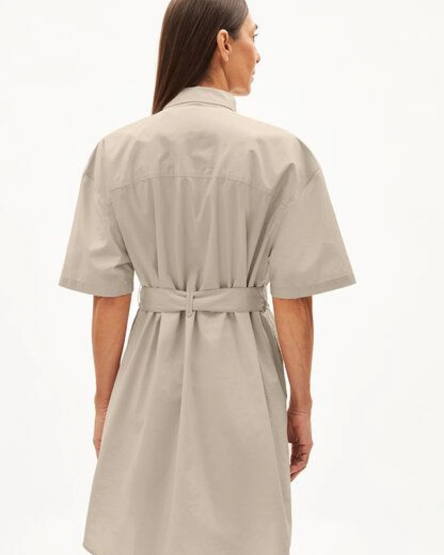ARMEDANGELS JAASMYN - Damen Webkleid Oversized Fit aus Bio-Baumwolle – Ansicht 2