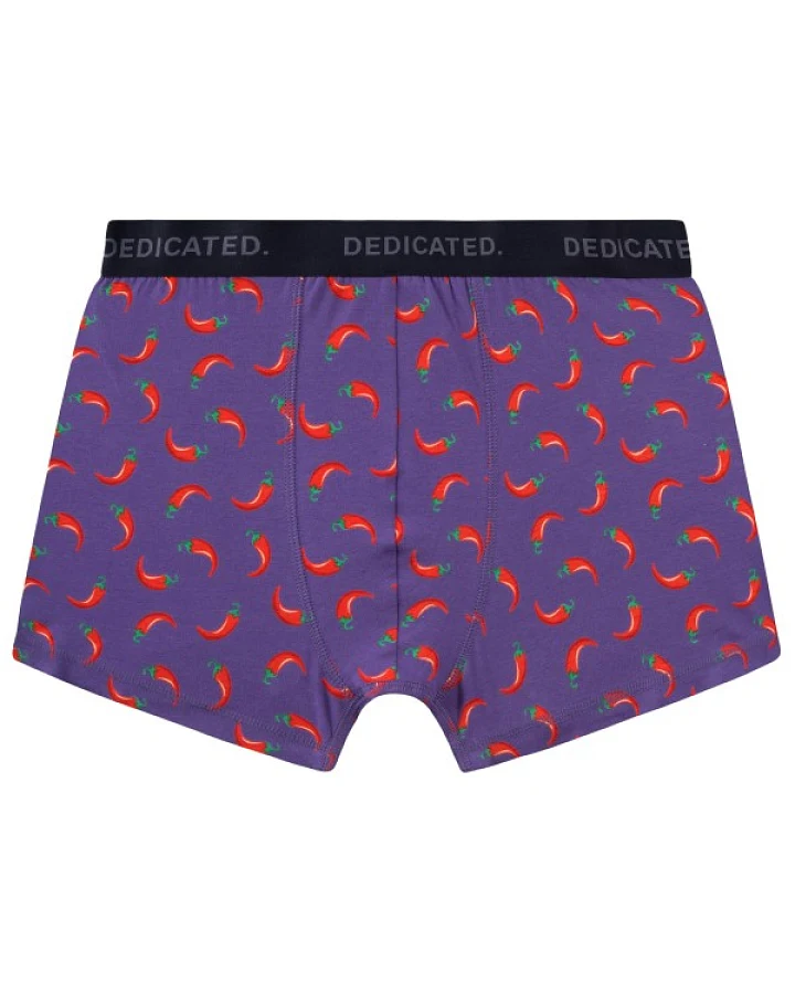 DEDICATED - Boxer Briefs Kalix Chilli - Alltagsunterwäsche Gr S lila