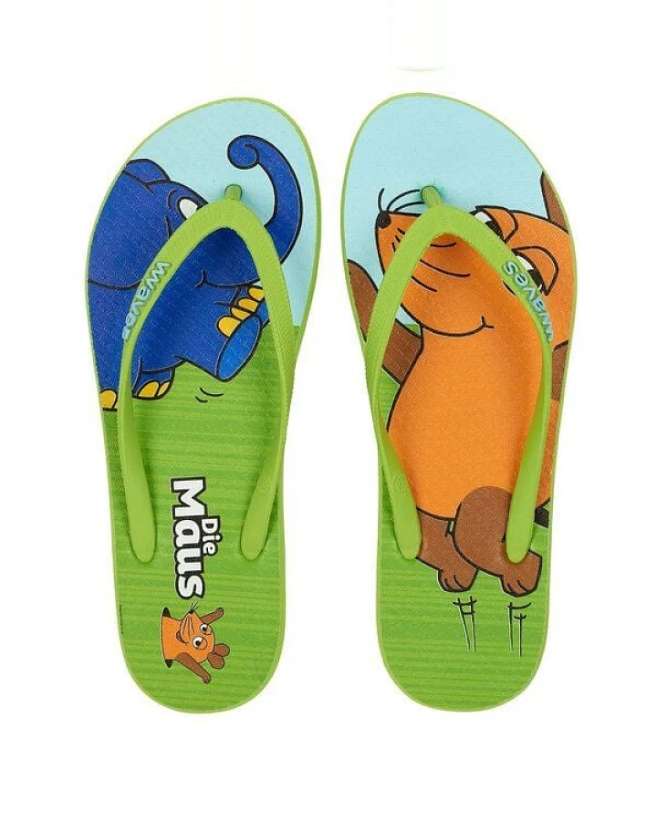 Waves Kinder Flip-Flops Die Maus „Sommertänzer“ Größe 30-34