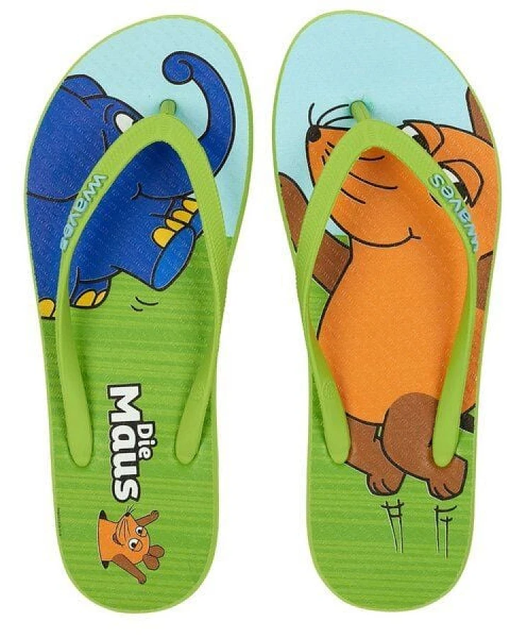 Waves Kinder Flip-Flops Die Maus „Sommertänzer“ Größe 30-34