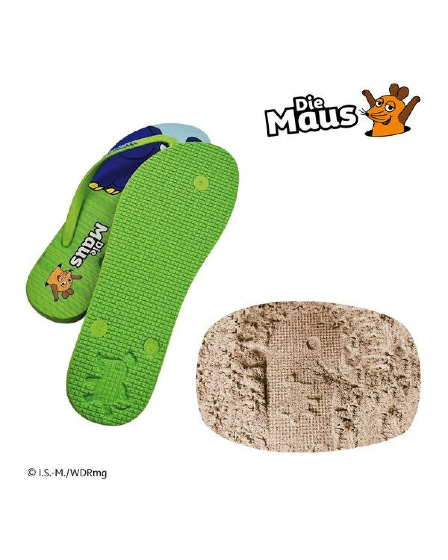Waves Kinder Flip-Flops Die Maus „Sommertänzer“ Größe 30-34 – Ansicht 2