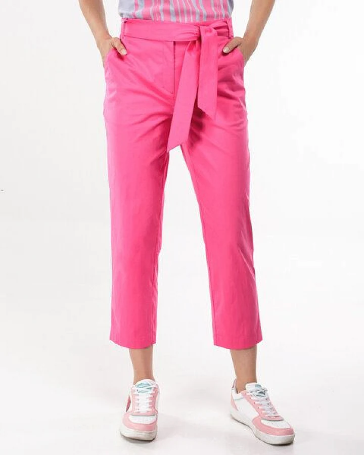 Alma & Lovis Sommerliche Popeline-Pants mit 7/8 Länge
