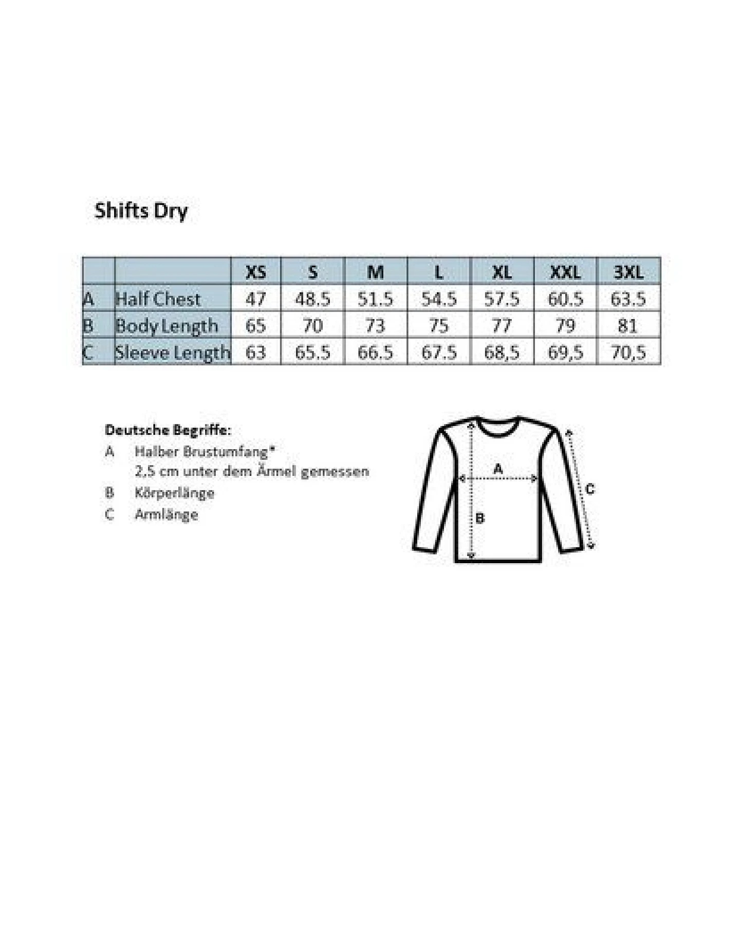 TORLAND Unisex Longsleeve SHIFTS DRY – Ansicht 4