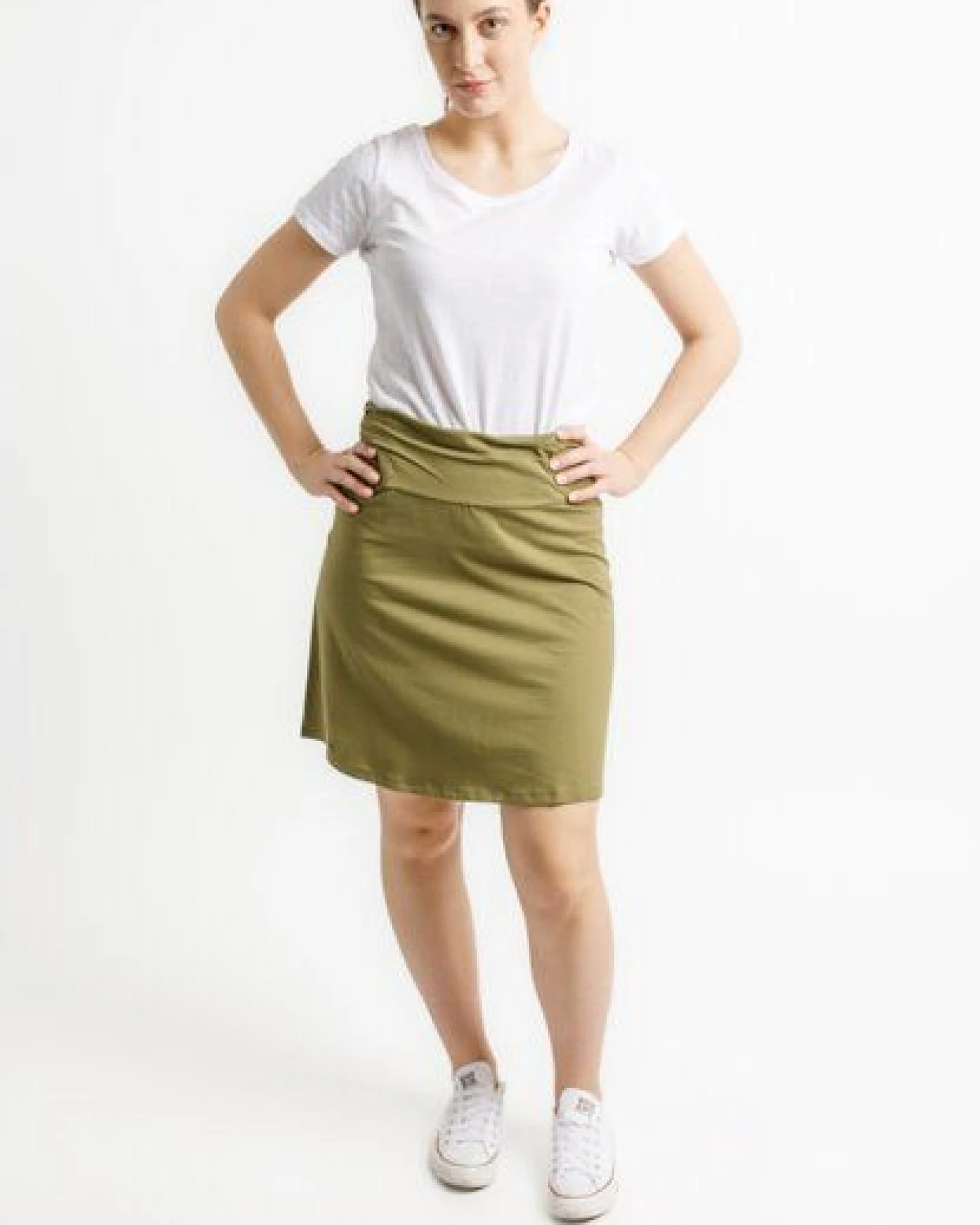 Leela Cotton Damen Rock ROLANIE – Ansicht 2