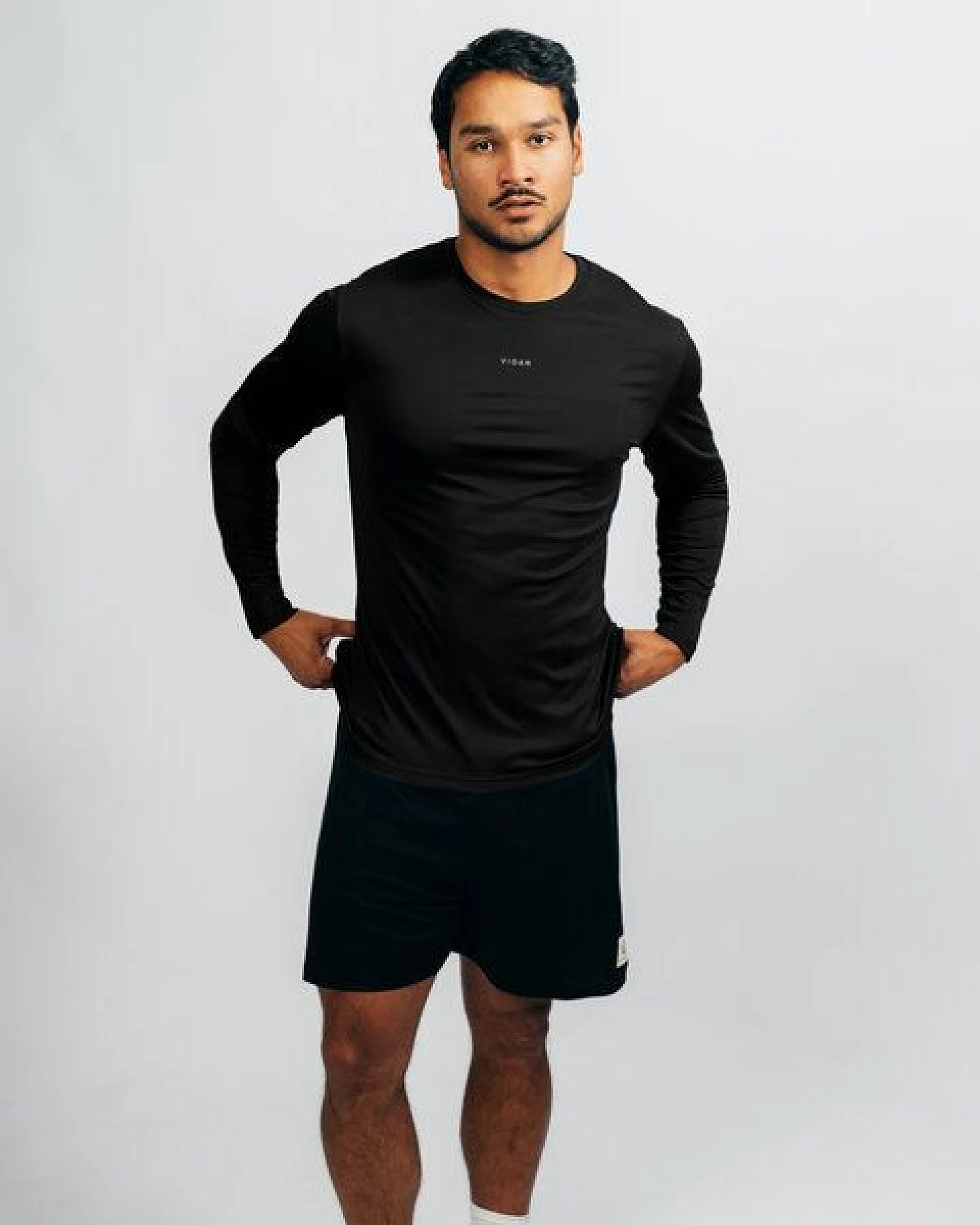 VIDAR Sport - Herren Sport Longsleeve aus TENCEL und SeaCell – Ansicht 3