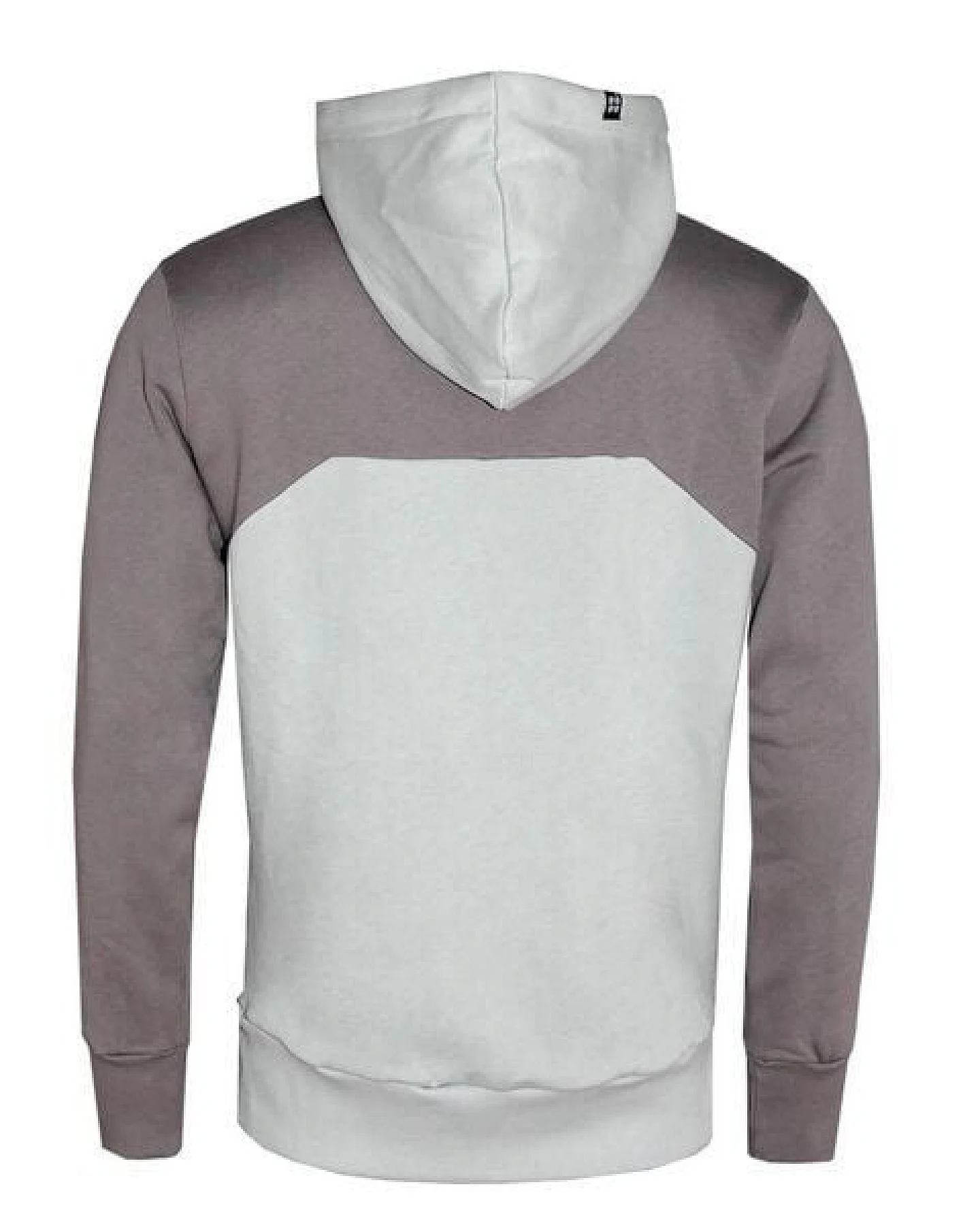 FÄDD Unisex 1/4 Sweatjacke/ Zipper aus Bio-Baumwolle Grau/ Blau/ Türkis – Ansicht 4