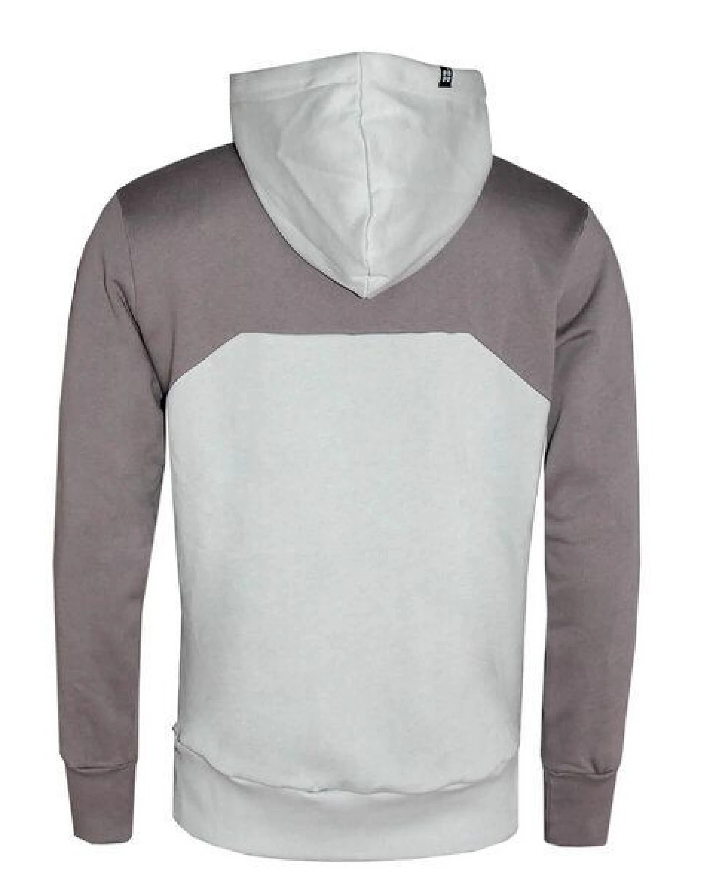 FÄDD Unisex 1/4 Sweatjacke/ Zipper aus Bio-Baumwolle Grau/ Blau/ Türkis – Ansicht 4