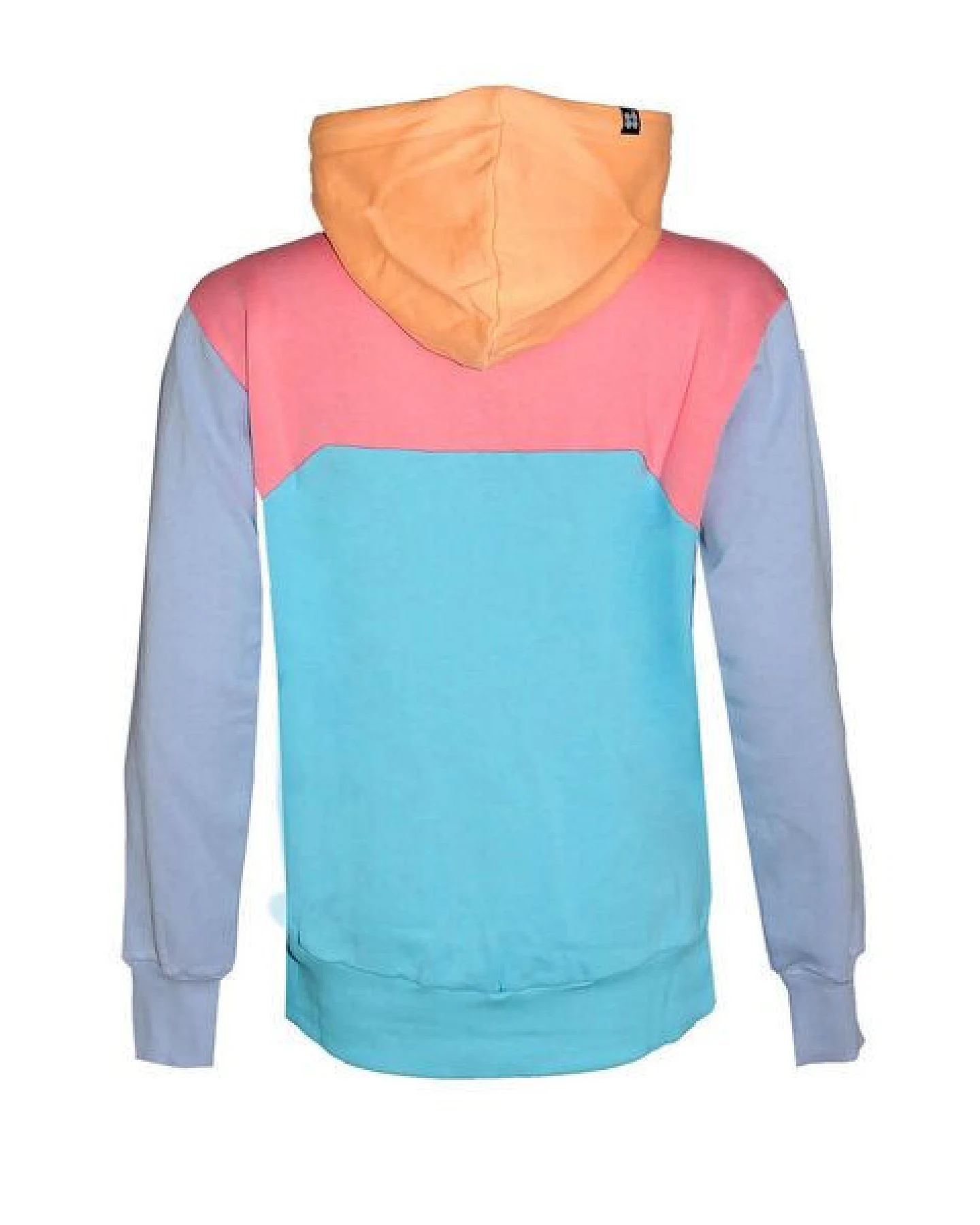 FÄDD Damen Sweatjacke/ Hoodie/ Zipper aus Bio-Baumwolle Lila/Rosa/Türkis – Ansicht 4