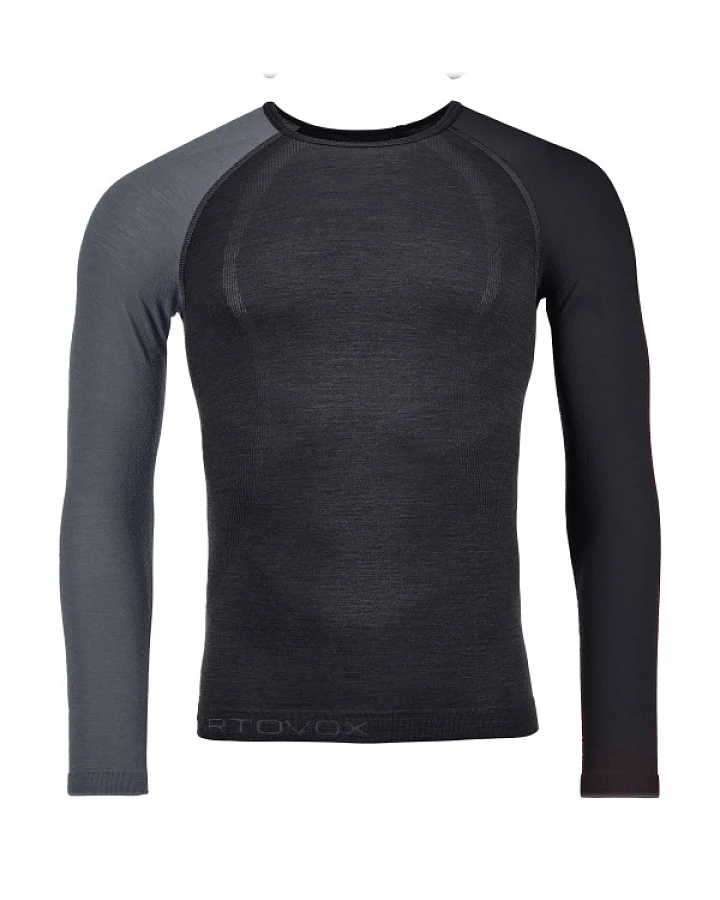Ortovox - 120 Comp Light Long Sleeve - Merinounterwäsche Gr L schwarz