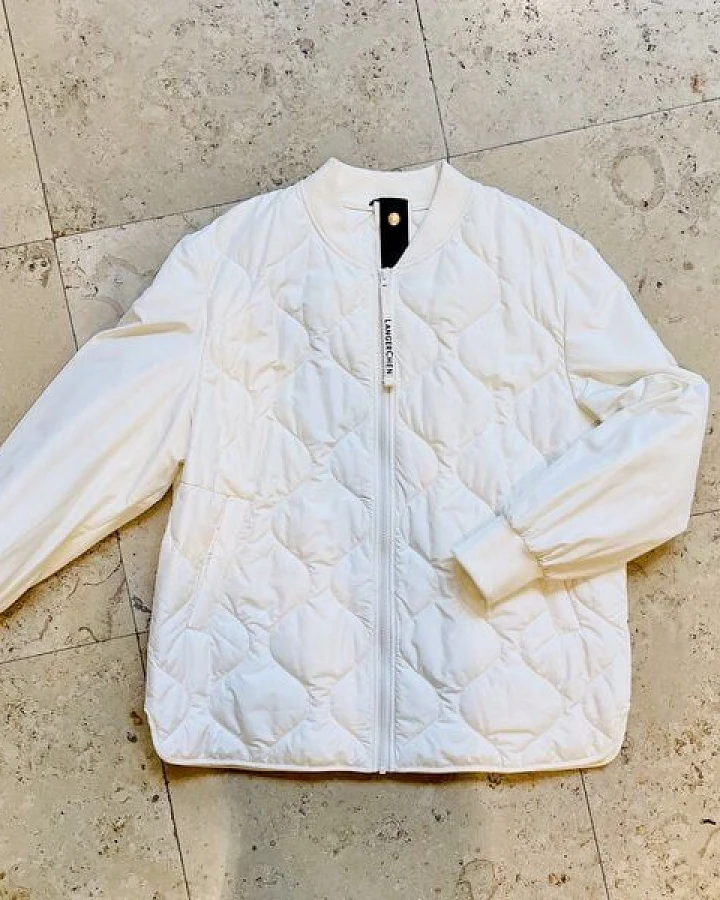 LangerChen Wattierte Bomber Jacke Burnham