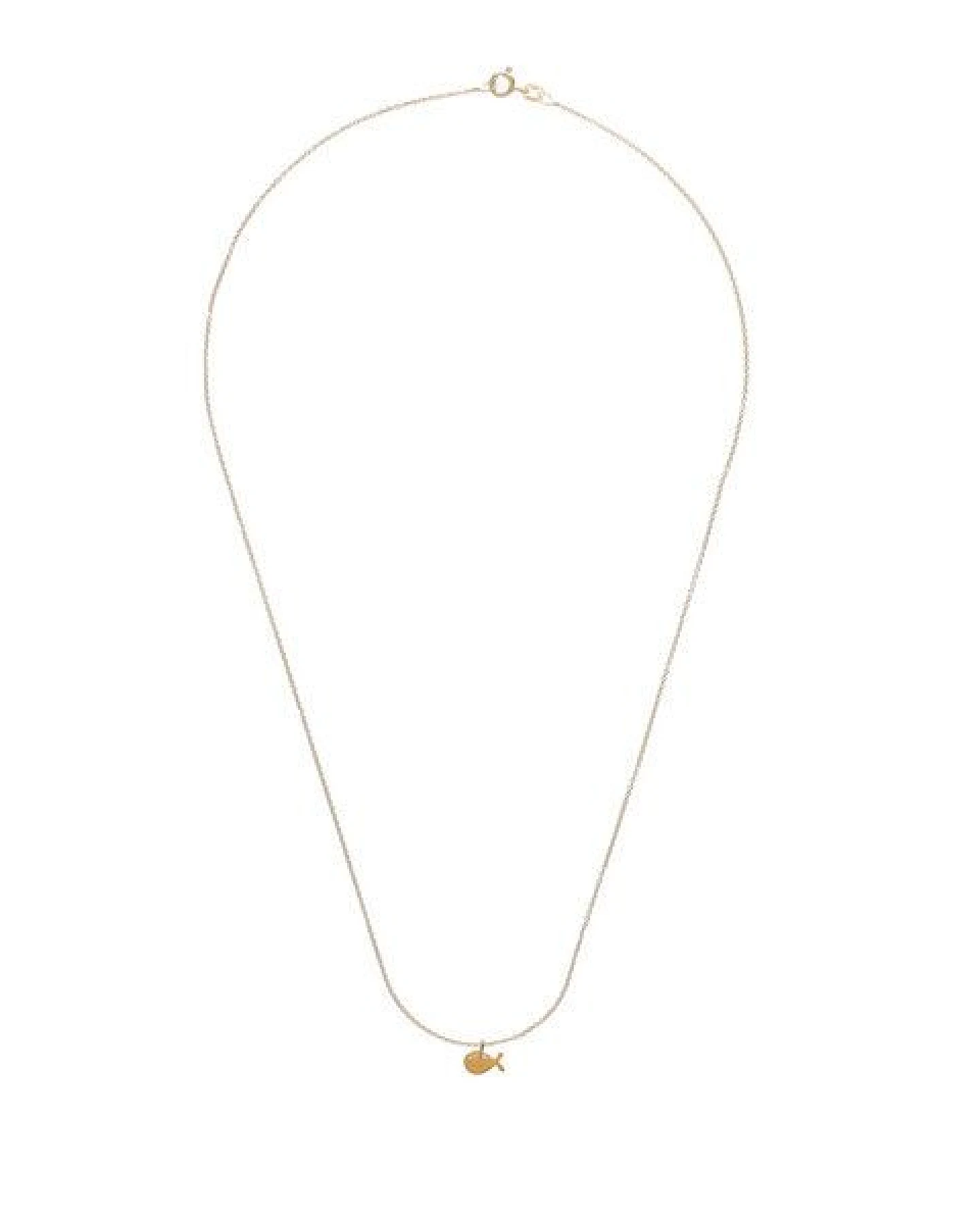 BELLYBIRD Jewellery Halskette - kleiner Fisch (Wal), Anhänger/ Silber/ Silber vergoldet – Ansicht 4