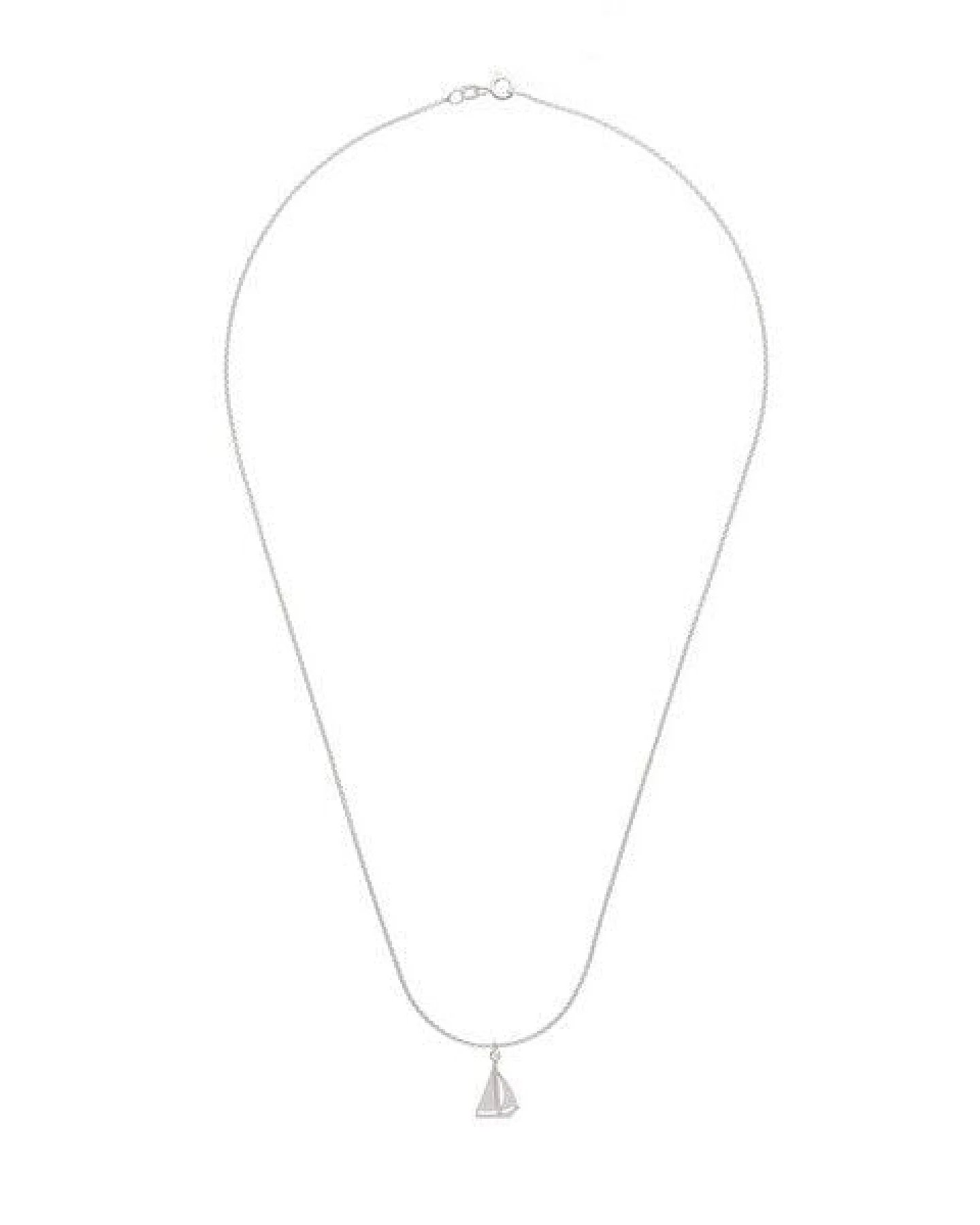 BELLYBIRD Jewellery Kinderkette - kleines Boot, Anhänger/ Silber/ Silber vergoldet – Ansicht 4