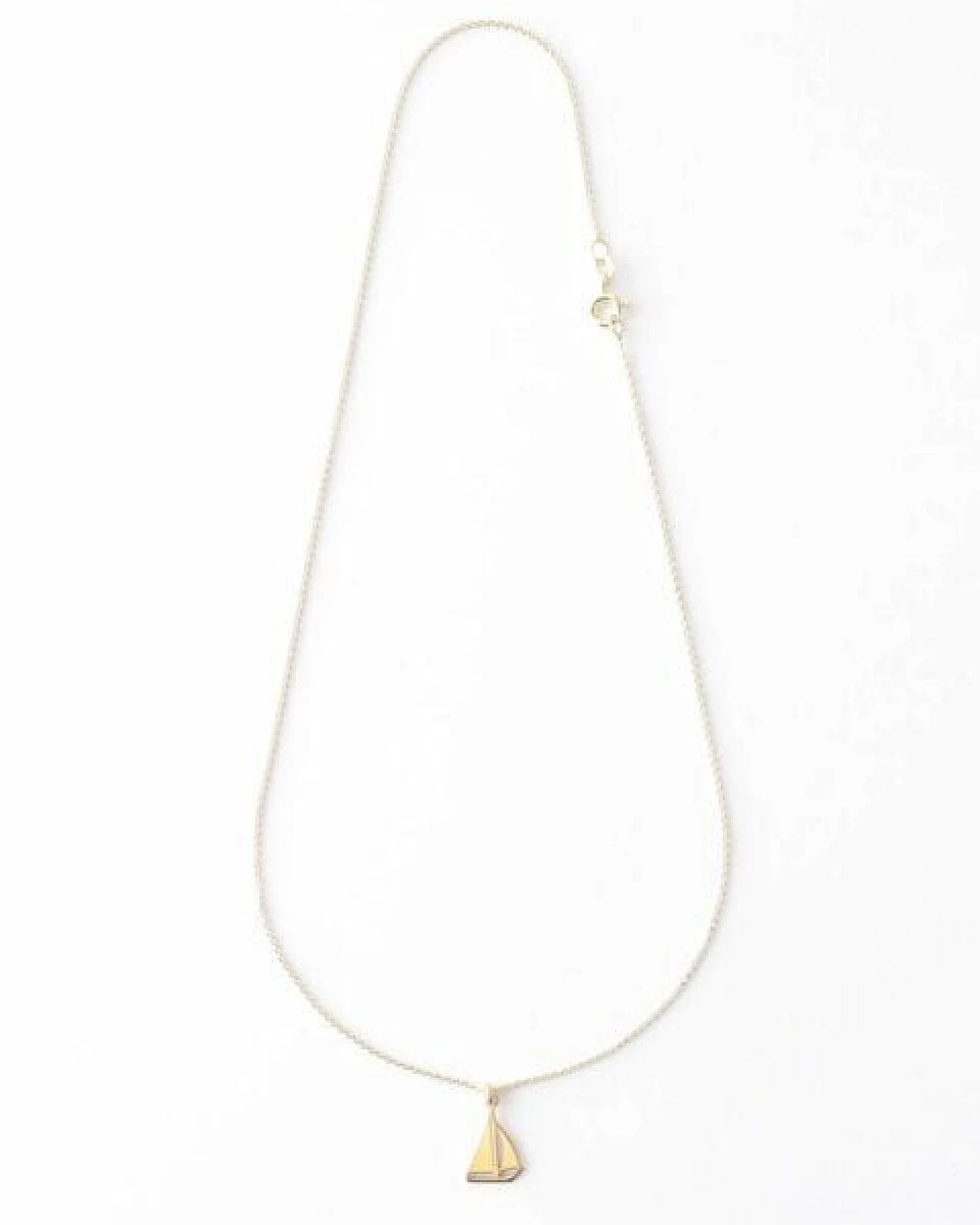 BELLYBIRD Jewellery Kinderkette - kleines Boot, Anhänger/ Silber/ Silber vergoldet – Ansicht 4