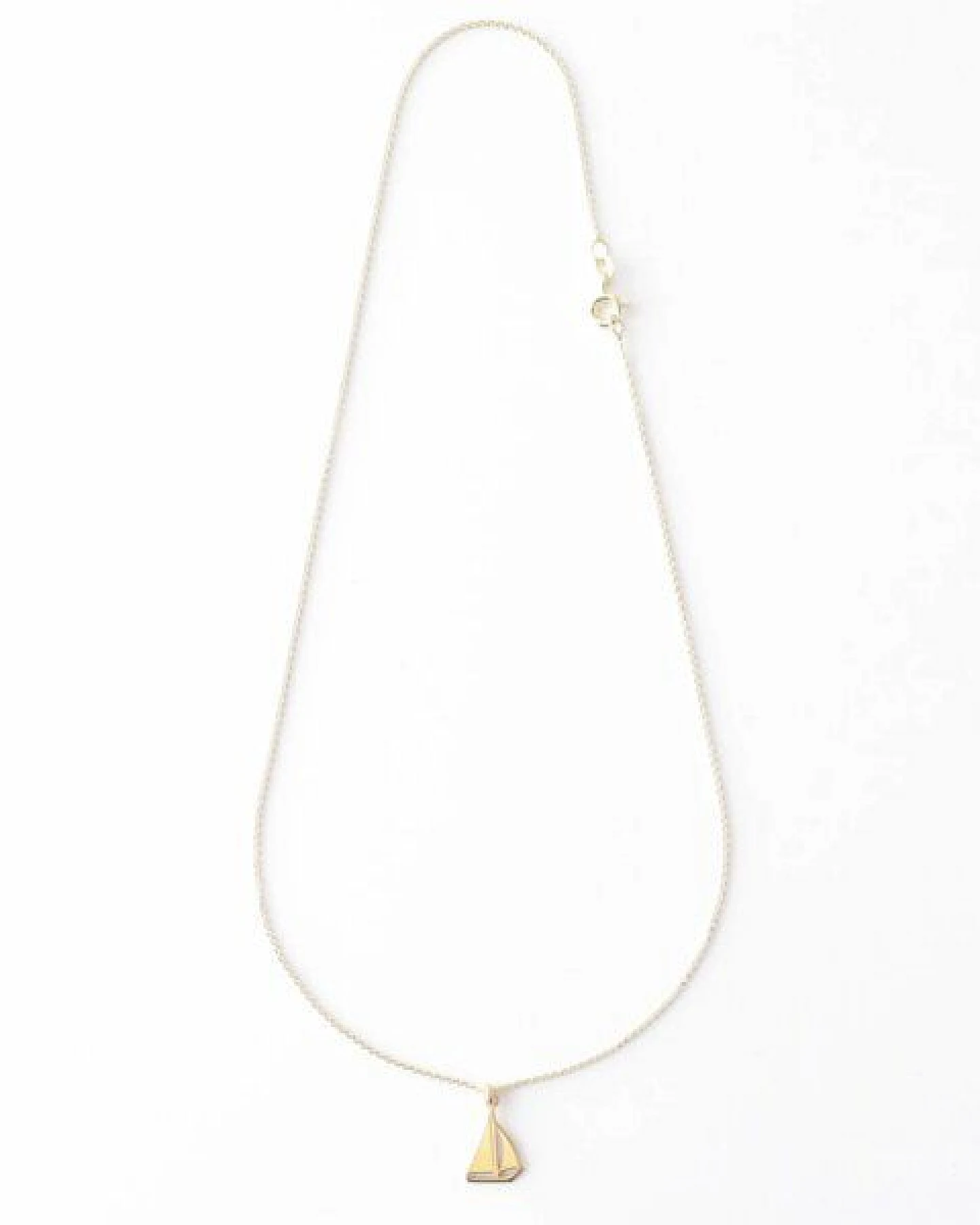 BELLYBIRD Jewellery Kinderkette - kleines Boot, Anhänger/ Silber/ Silber vergoldet – Ansicht 4