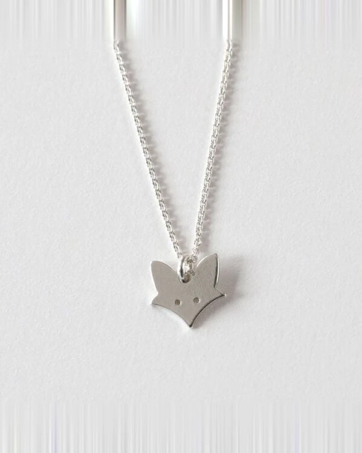 BELLYBIRD Jewellery Kinderkette - kleiner Fuchs, Anhänger/ Silber/ Silber vergoldet