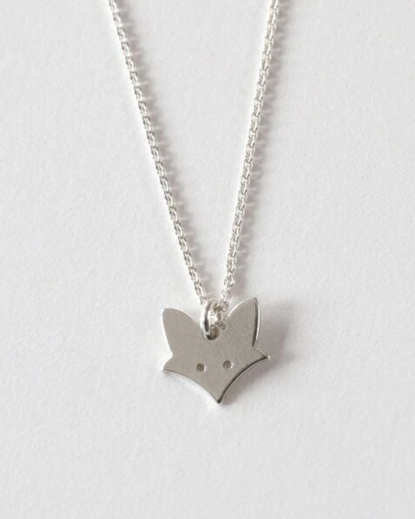 BELLYBIRD Jewellery Kinderkette - kleiner Fuchs, Anhänger/ Silber/ Silber vergoldet – Ansicht 4