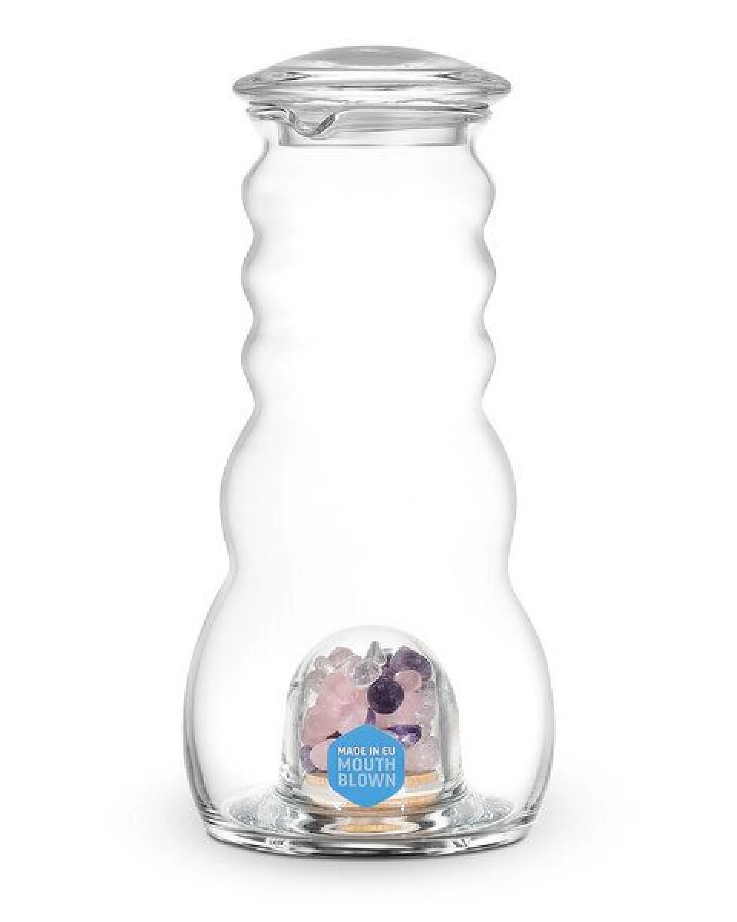 Living Design Glaskaraffe Cadus mit Deckel 1,5 L – Ansicht 3