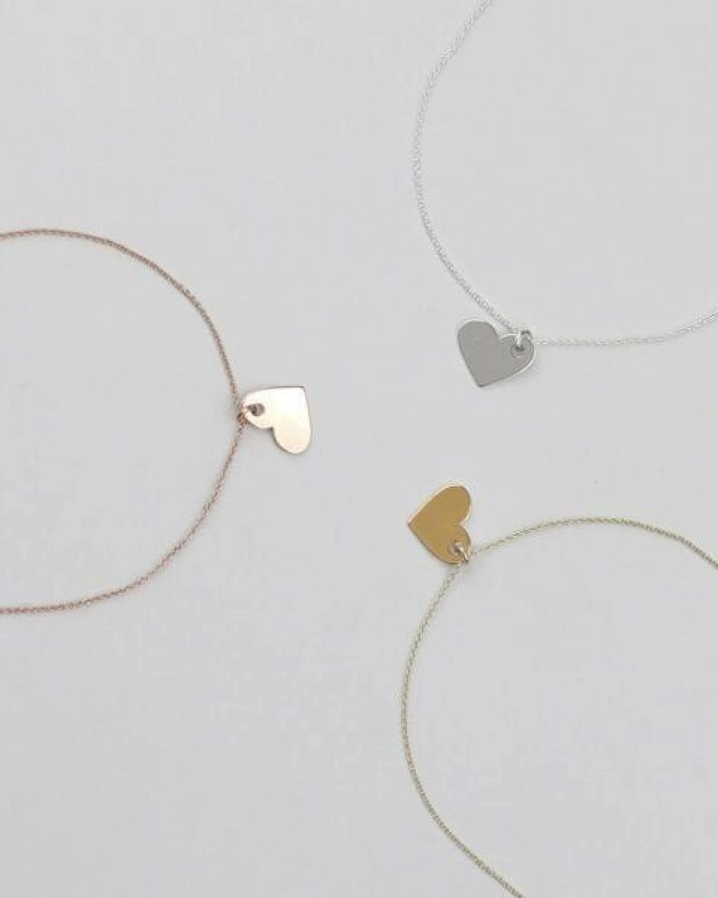 BELLYBIRD Jewellery Kinderkette - kleines Herz, Anhänger/ Silber/ Silber vergoldet/ Rosé – Ansicht 3
