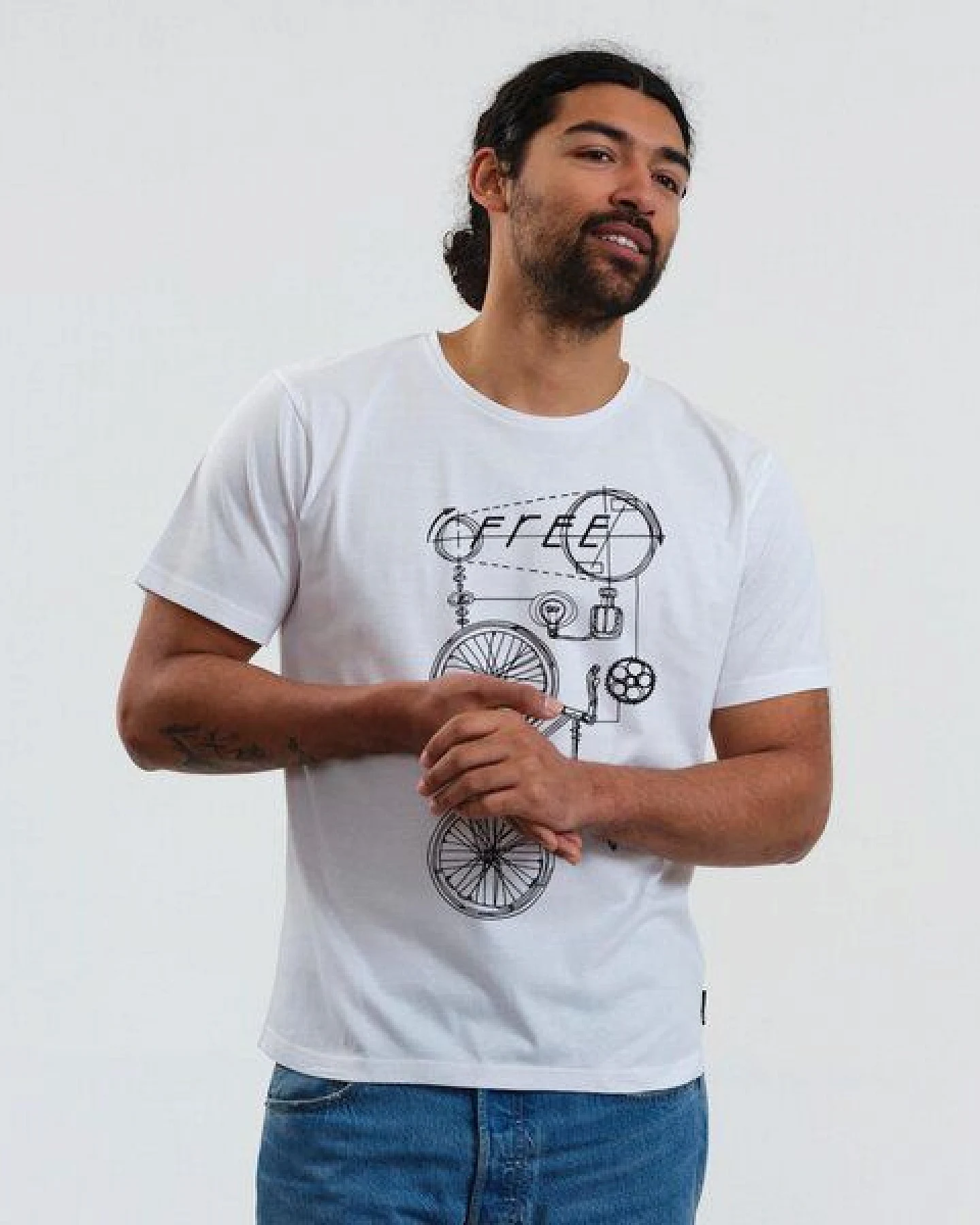 GARY MASH T-Shirt Freecycle#2 aus Biobaumwolle – Ansicht 3