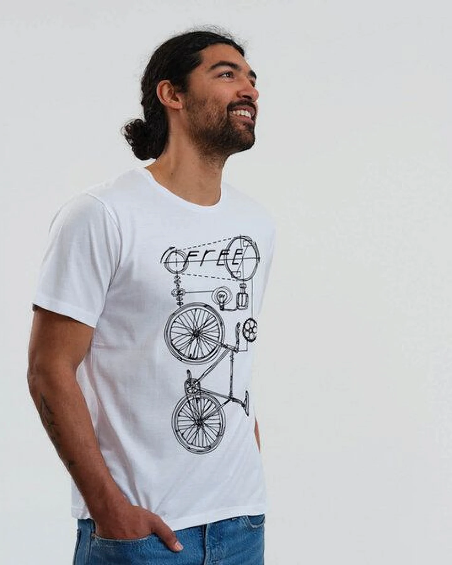 GARY MASH T-Shirt Freecycle#2 aus Biobaumwolle – Ansicht 4