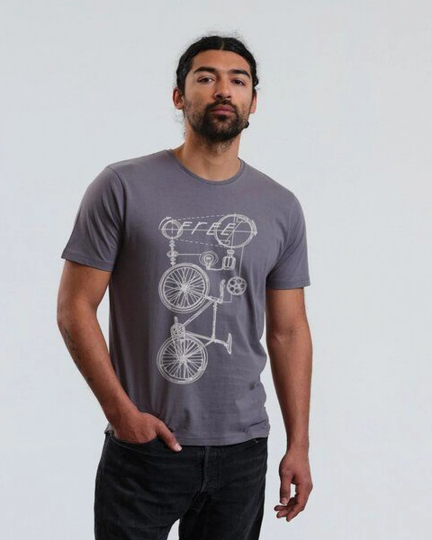 GARY MASH T-Shirt Freecycle#2 aus Biobaumwolle – Ansicht 3
