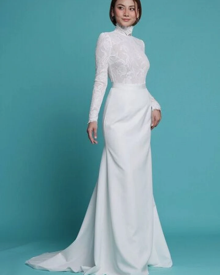Atelier SNOW ZWEITEILIGES BRAUTKLEID FAUNA - HEATHER
