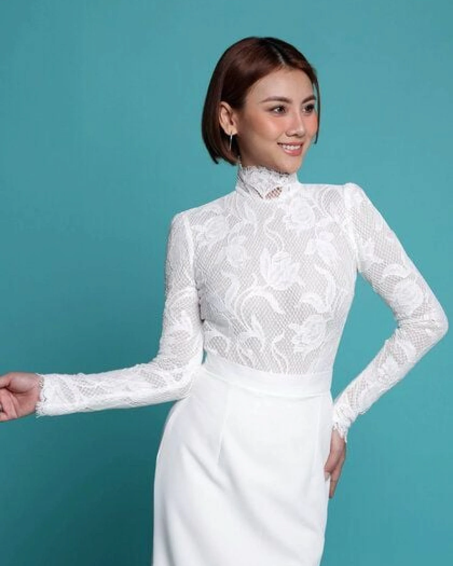 Atelier SNOW ZWEITEILIGES BRAUTKLEID FAUNA - HEATHER – Ansicht 2