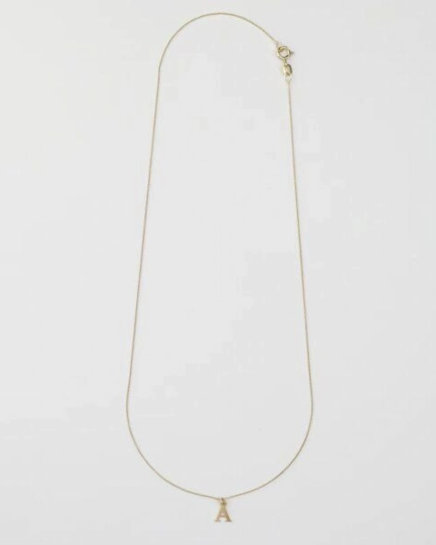 BELLYBIRD Jewellery Halskette - kleiner Buchstabe, Kinder/ Erwachsene, aus Silber/ Silber vergoldet – Ansicht 4