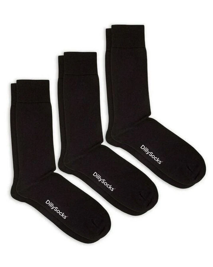 DillySocks High Rise Socken im 3er-Pack aus Biobaumwoll-Mix