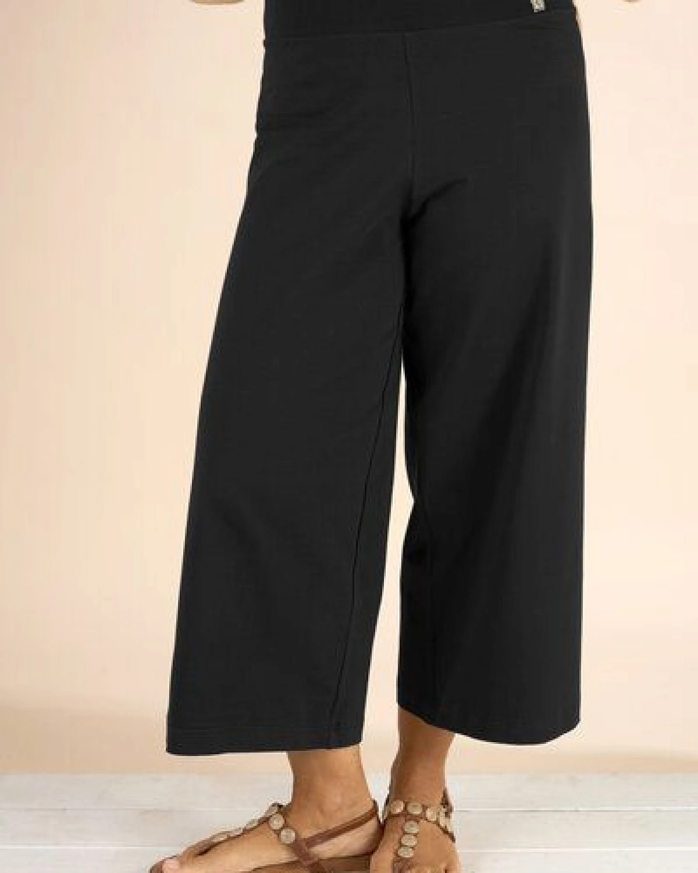 La Gitana Culotte Hose Damen Bio-Baumwolljersey nachhaltig – „Loah“ – Ansicht 2