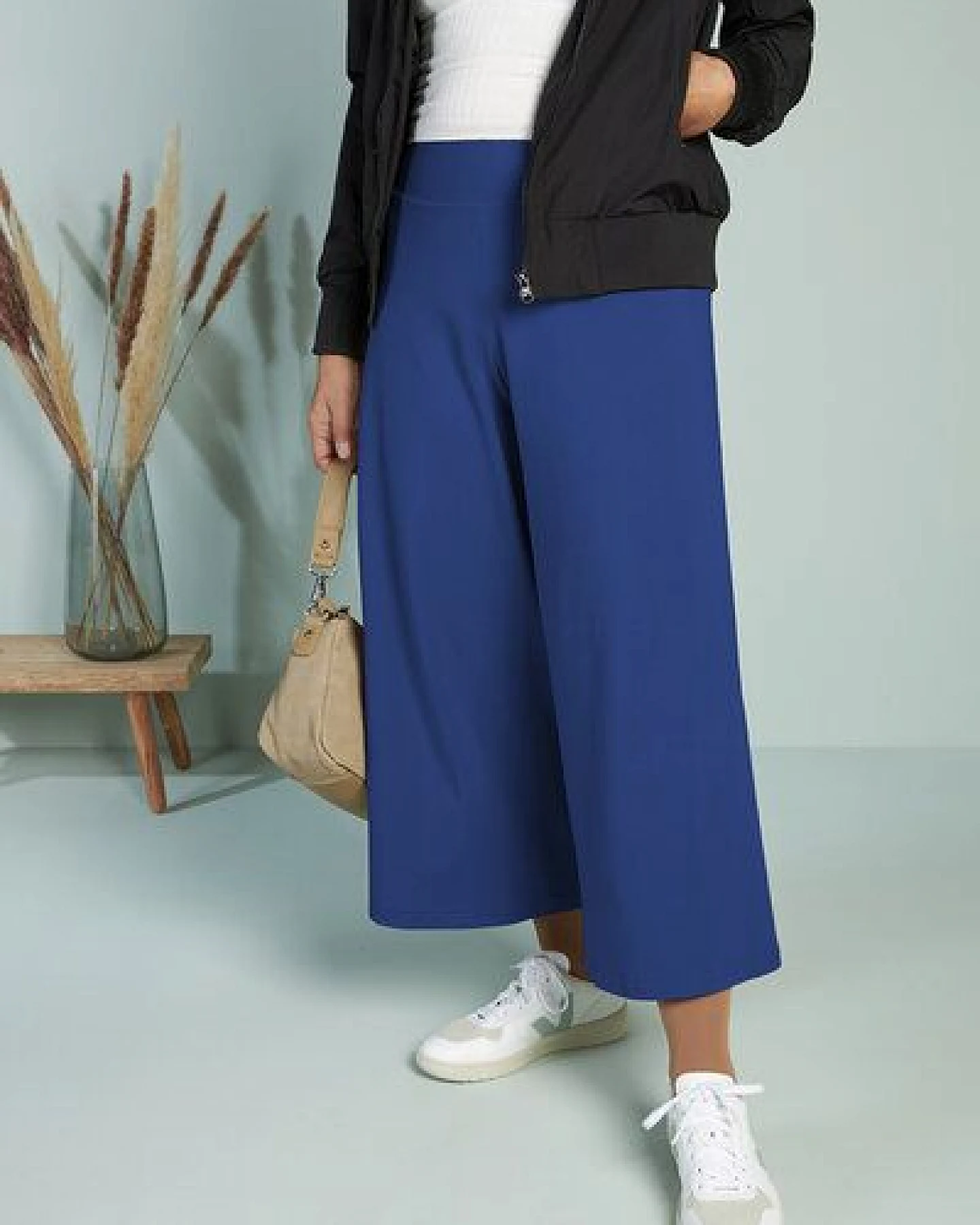 La Gitana Culotte Hose Damen Bio-Baumwolljersey nachhaltig – „Loah“ – Ansicht 3