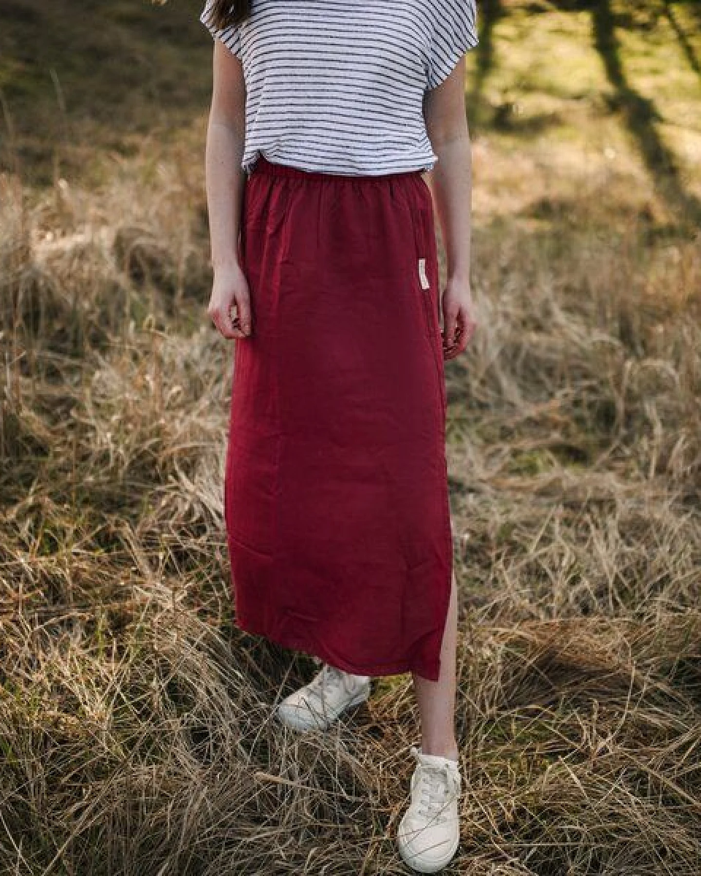 NORDLICHT Langer Rock Marit aus 100% Tencel – Ansicht 3