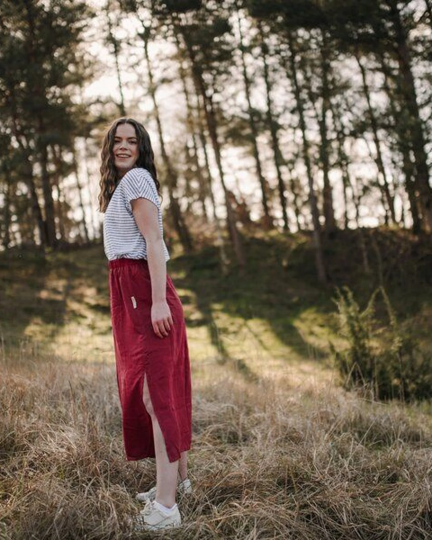 NORDLICHT Langer Rock Marit aus 100% Tencel – Ansicht 4