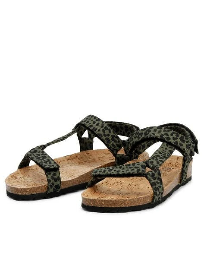 Grand Step Shoes Damen Sandale Levi Animal Seaqual-Material