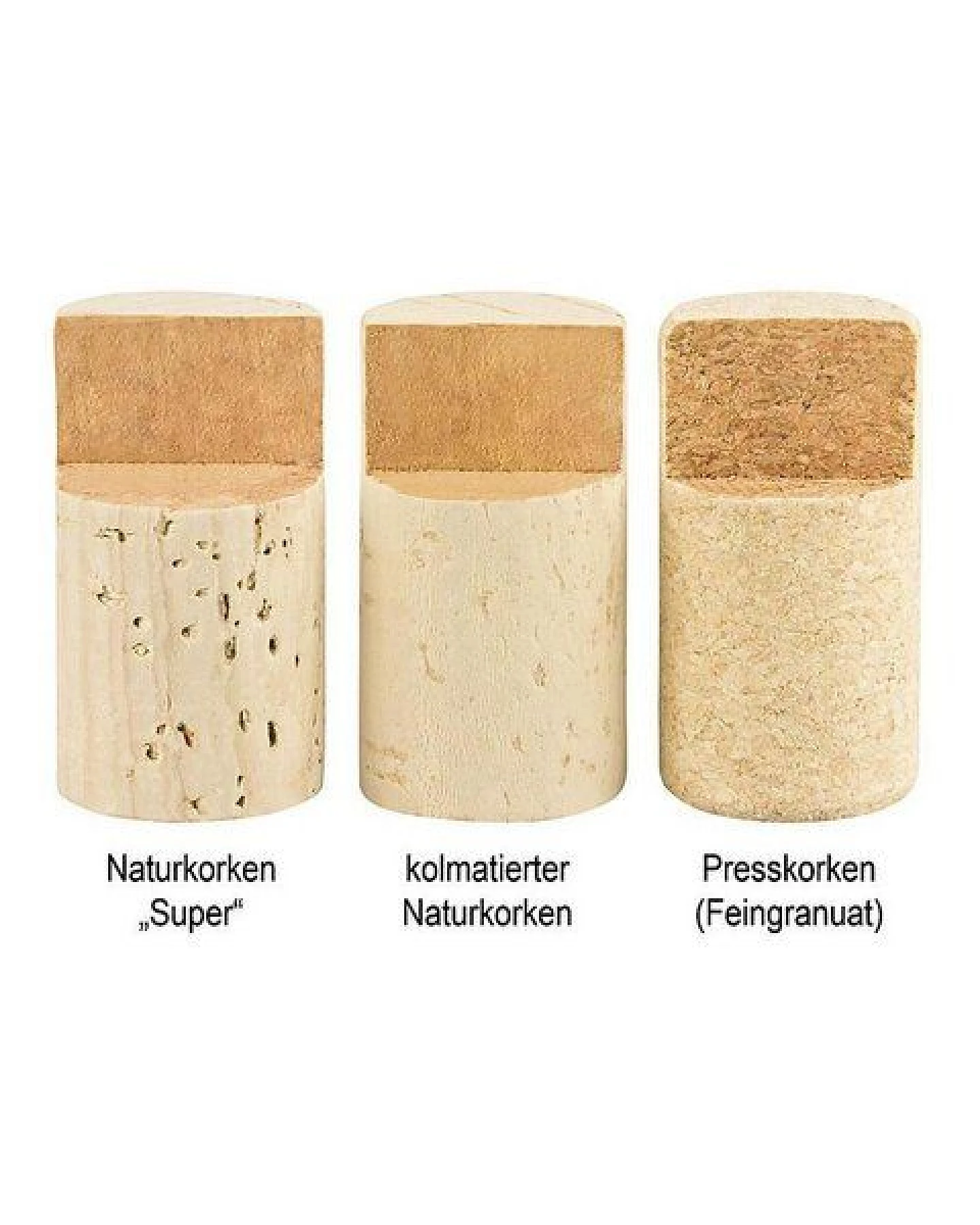 Kork-Deko 100 sterile Weinkorken – Ansicht 2