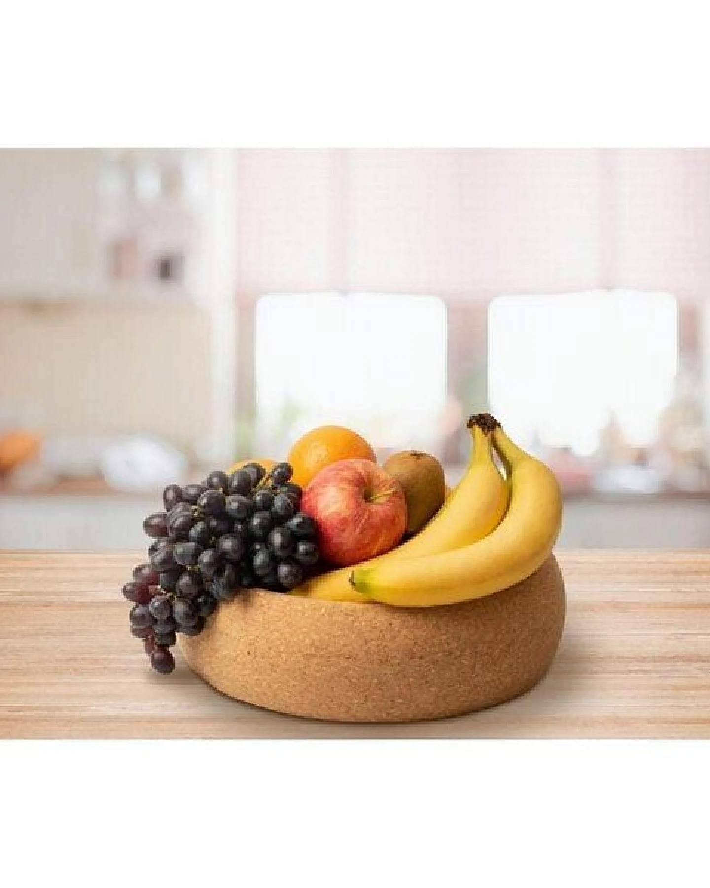 Kork-Deko Große Obstschale aus Kork (Schüssel, Snackschale), ⌀=30cm – Ansicht 3