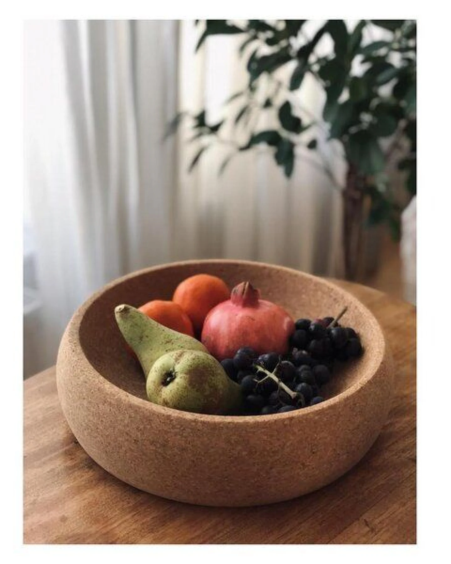 Kork-Deko Große Obstschale aus Kork (Schüssel, Snackschale), ⌀=30cm – Ansicht 4