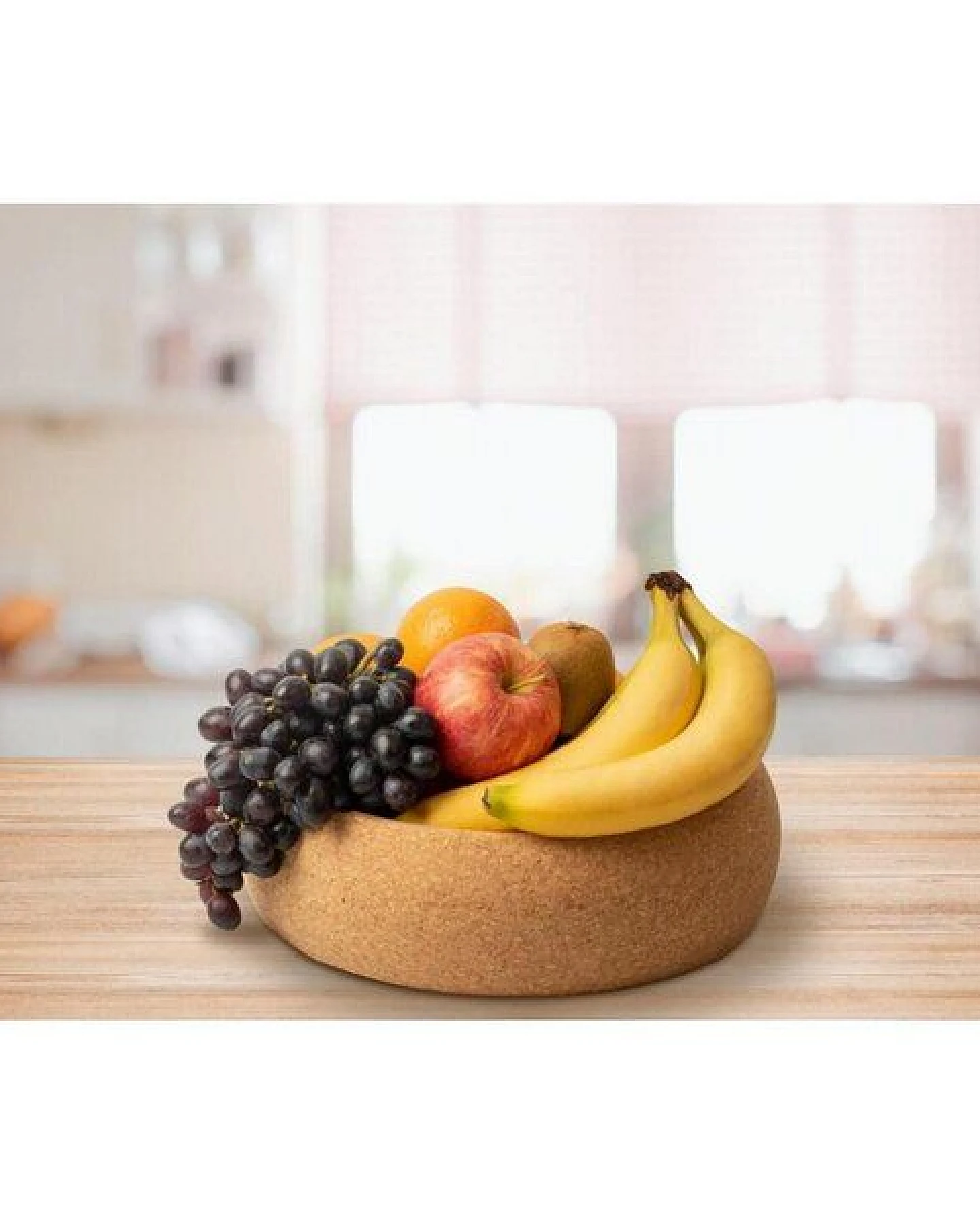 Kork-Deko Große Obstschale aus Kork (Schüssel, Snackschale), ⌀=30cm – Ansicht 3
