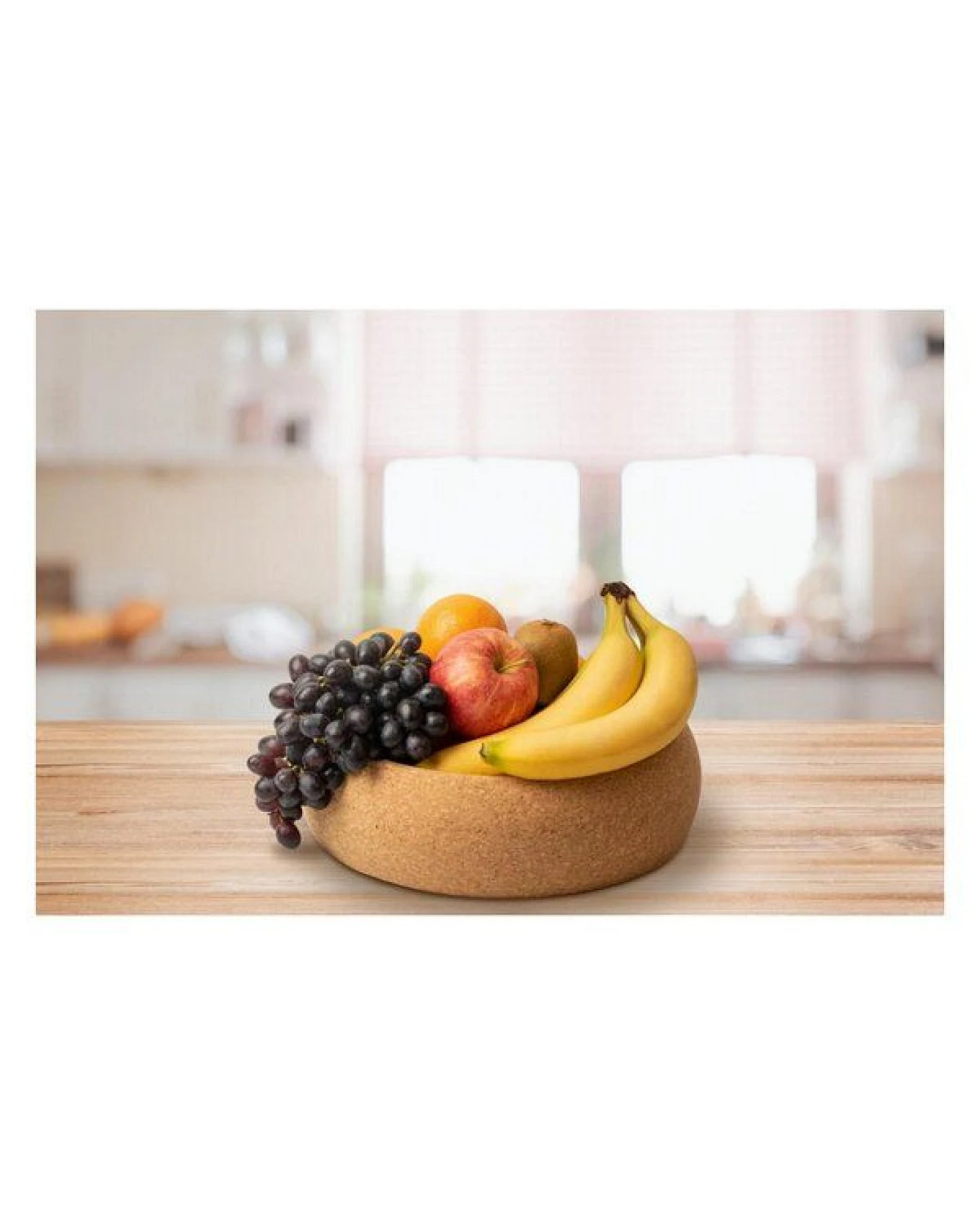 Kork-Deko Große Obstschale aus Kork (Schüssel, Snackschale), ⌀=30cm – Ansicht 3