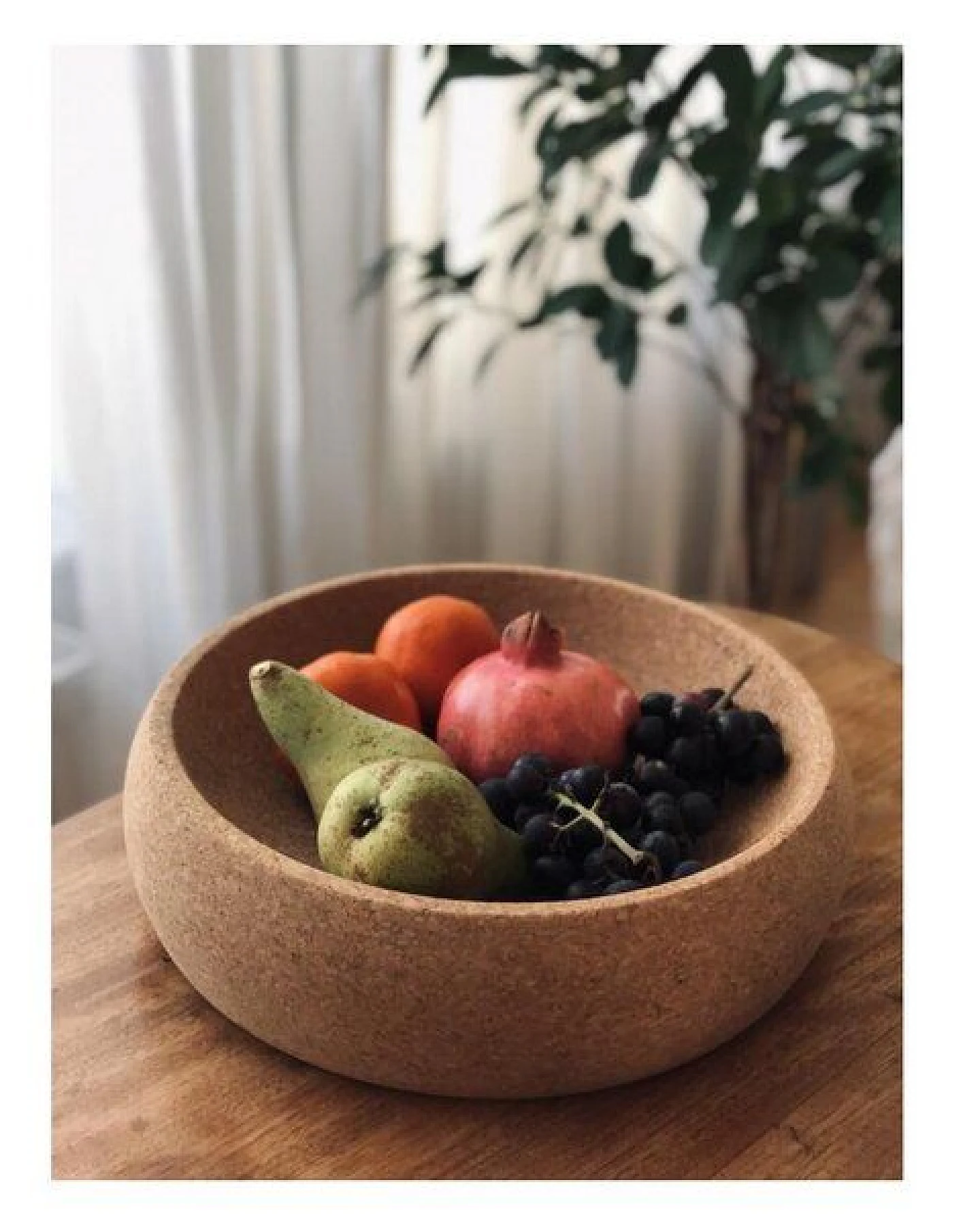 Kork-Deko Große Obstschale aus Kork (Schüssel, Snackschale), ⌀=30cm – Ansicht 4